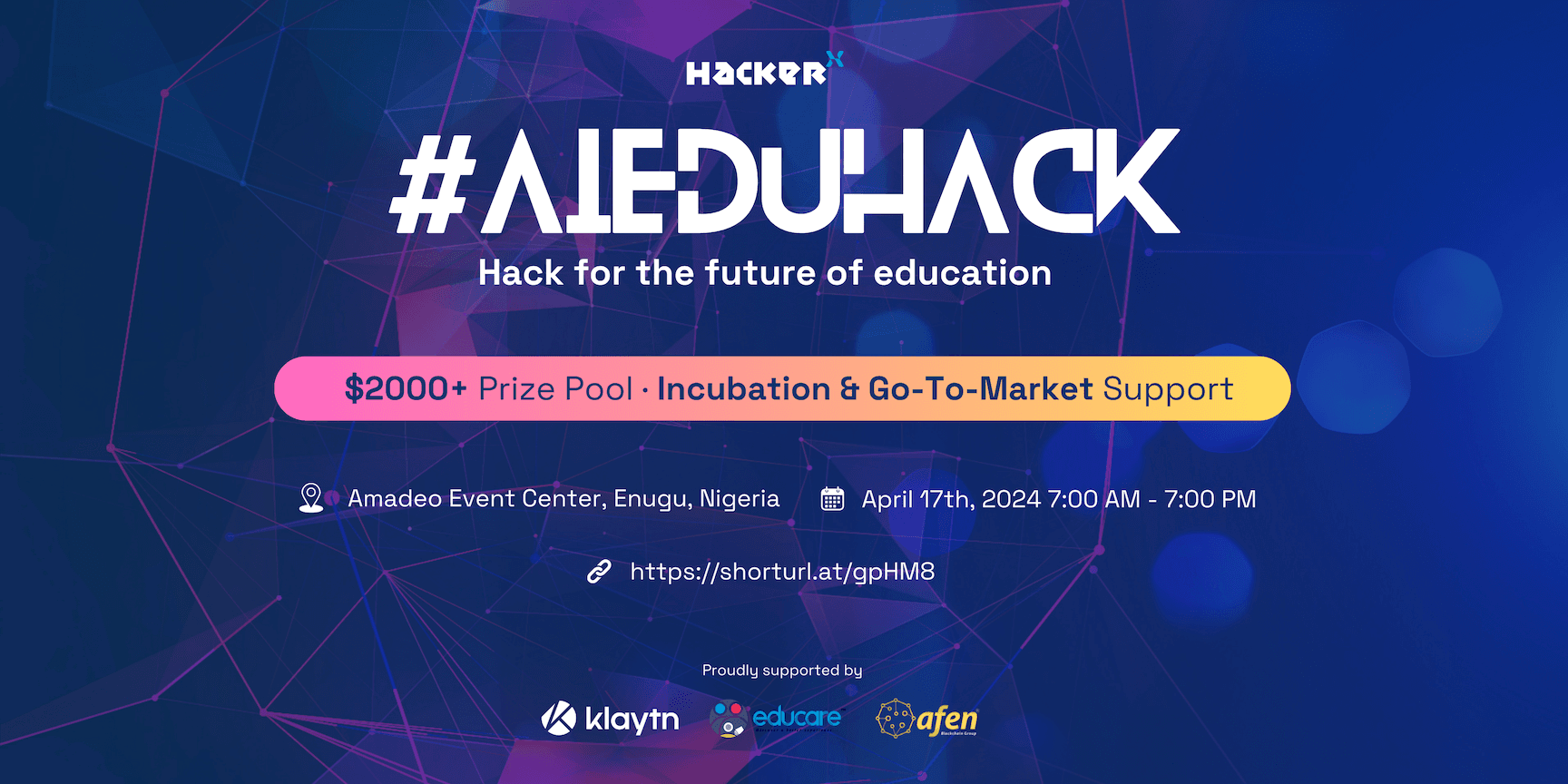 Announcing: #AIEduHack Hackathon - April 2024
