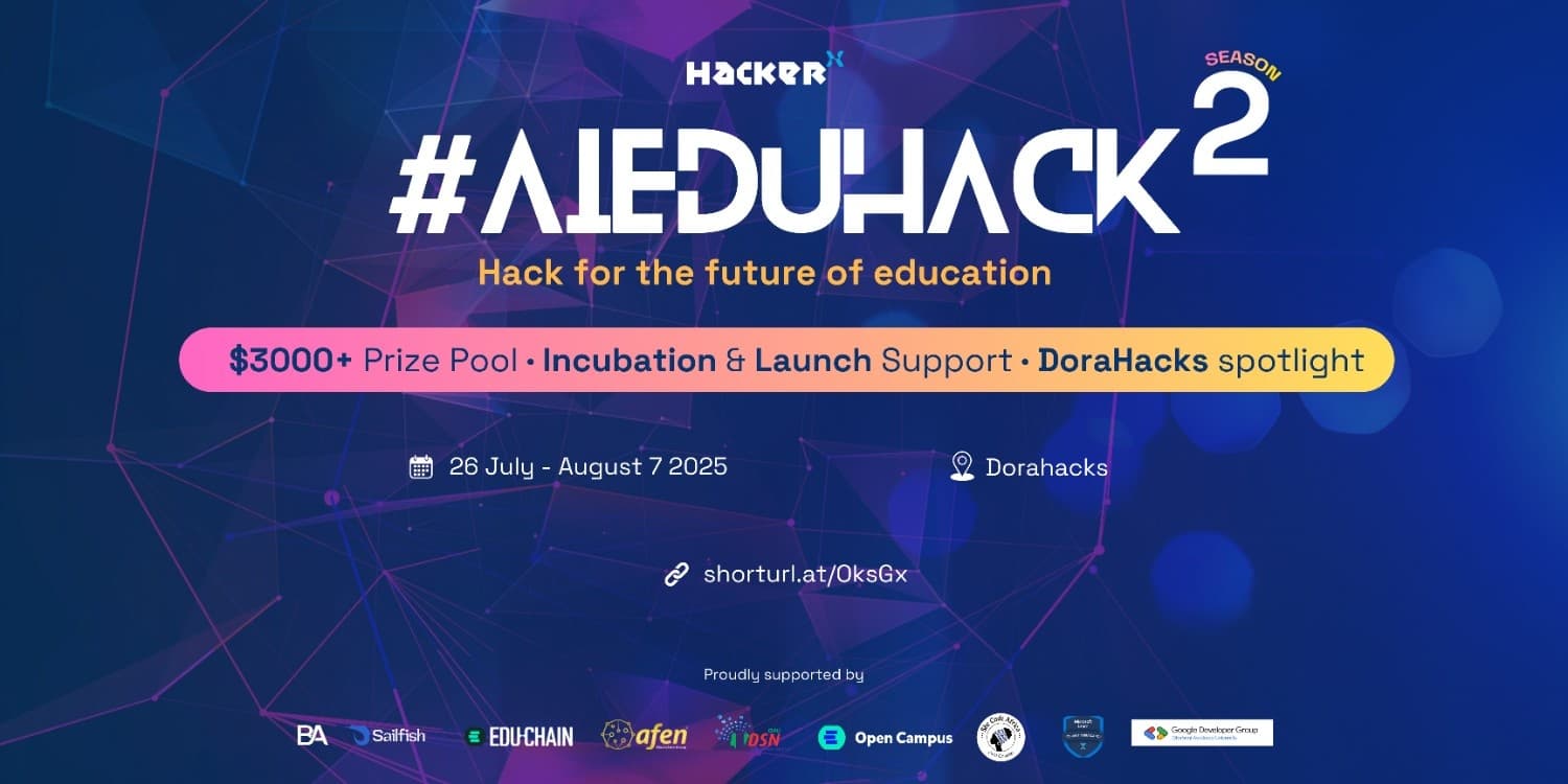 Announcing: #AIEduHack Season 2. Hack for the future of education